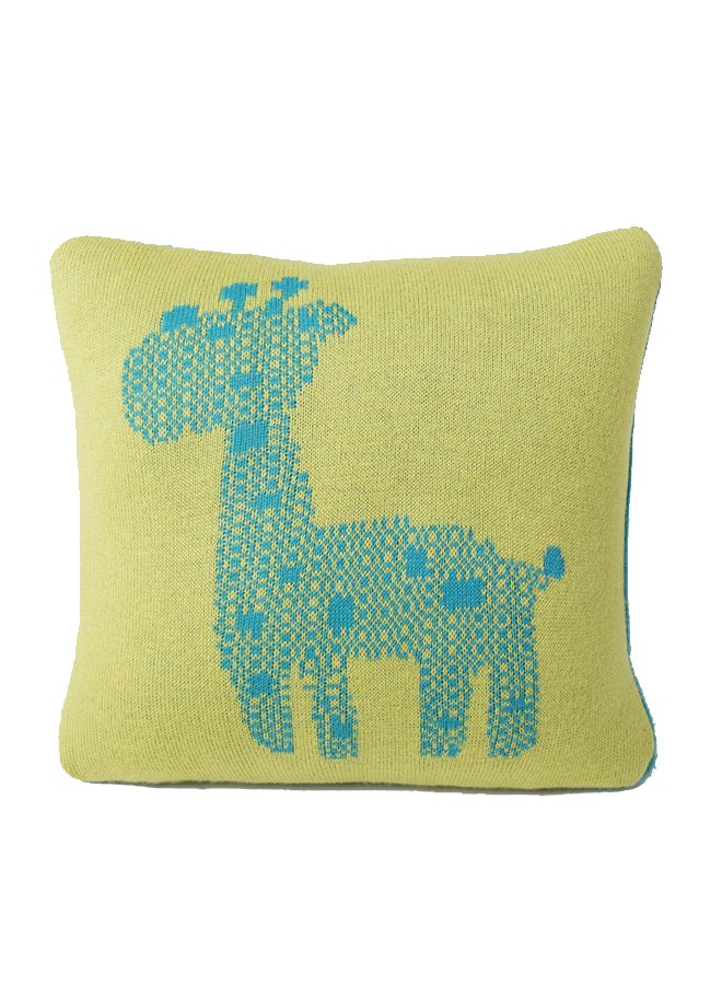 Pluchi Giraffe Printed Cushion Cotton Cover - Image 1