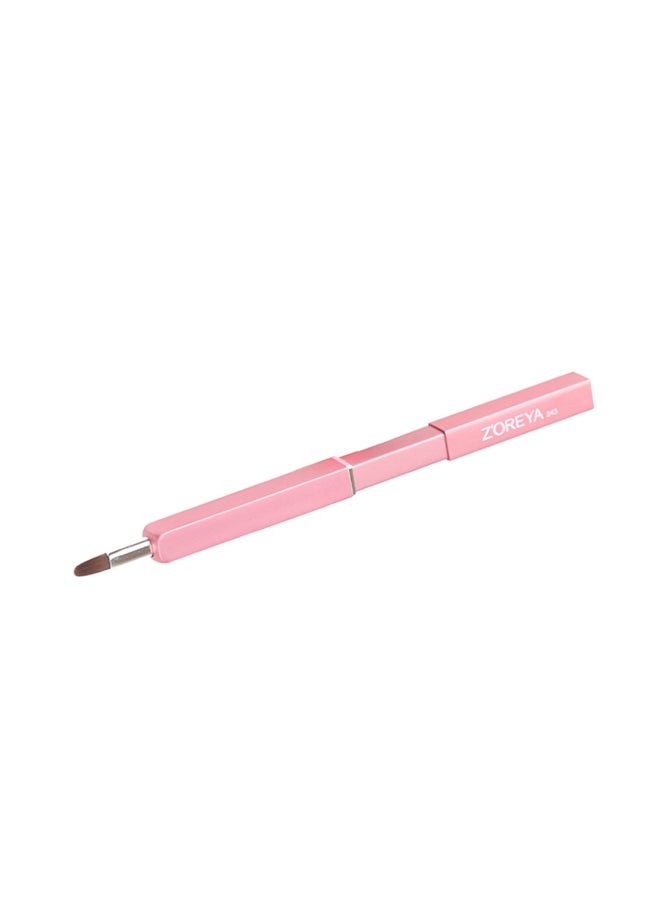 Zoreya - Portable Lipbrush 243 Pink/Black - Image 1