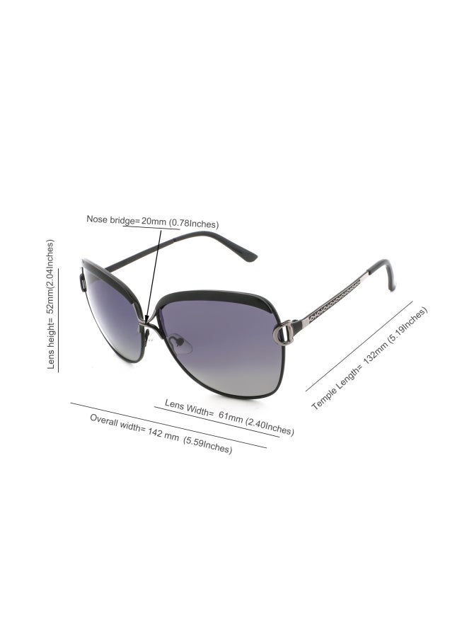 Sharpdo Polarized Oversized Sunglasses - Lens Size: 52 mm - Image 4