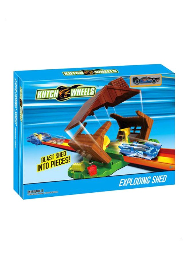 KUTCH WHEELS - Exploding Shed Race Track Set S8806 - Image 1