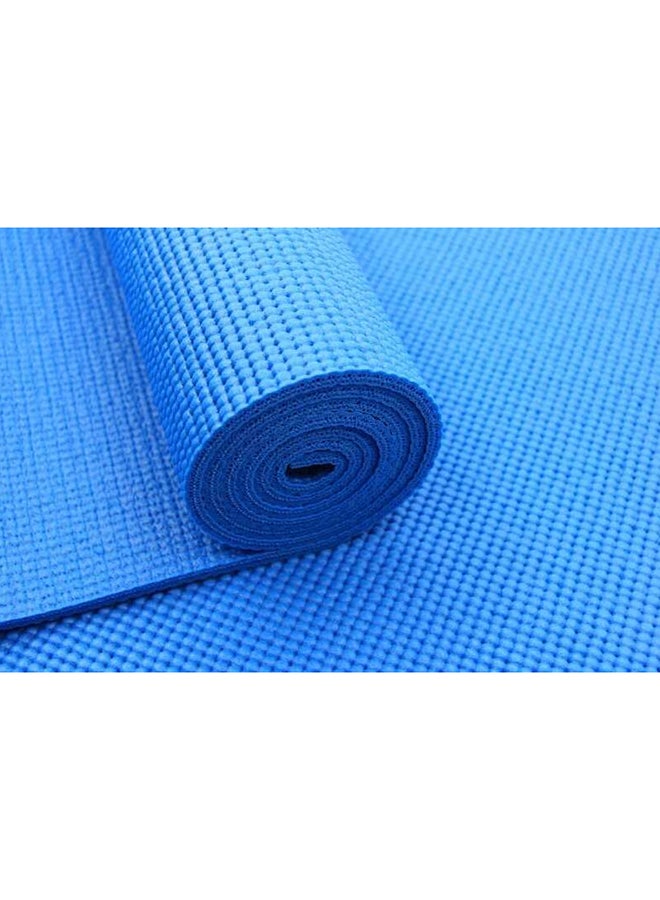 Generic Tasheng Sports Yoga Mat PVC 6mm Blue 