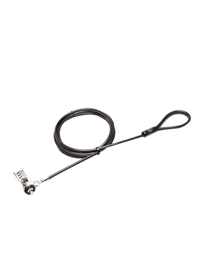 Kensington - N17 Combination Laptop Lock Black/Silver - Image 1