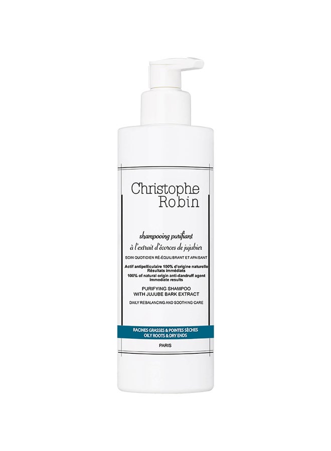 Christophe Robin - Purifying Shampoo With Jujube Bark Extract 400ml - Image 1