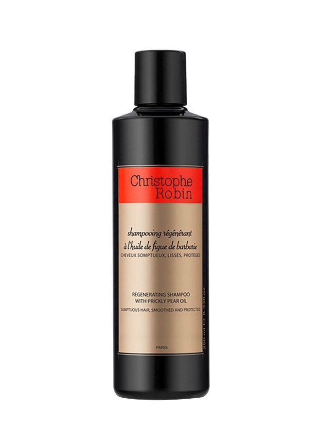 Christophe Robin - Regenerating Shampoo With Prickly Pear Oil 250ml - Image 1