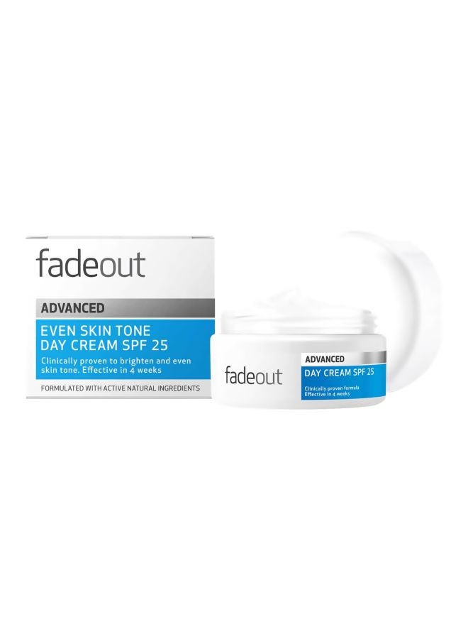 FADE OUT Advanced Even Skin Tone Day Cream SPF25 50ml 