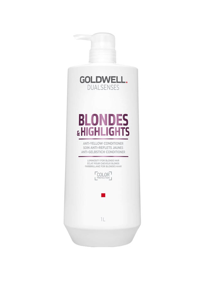 Goldwell Dualsenses Blondes And Highlights Anti-Yellow Conditioner 1000ml