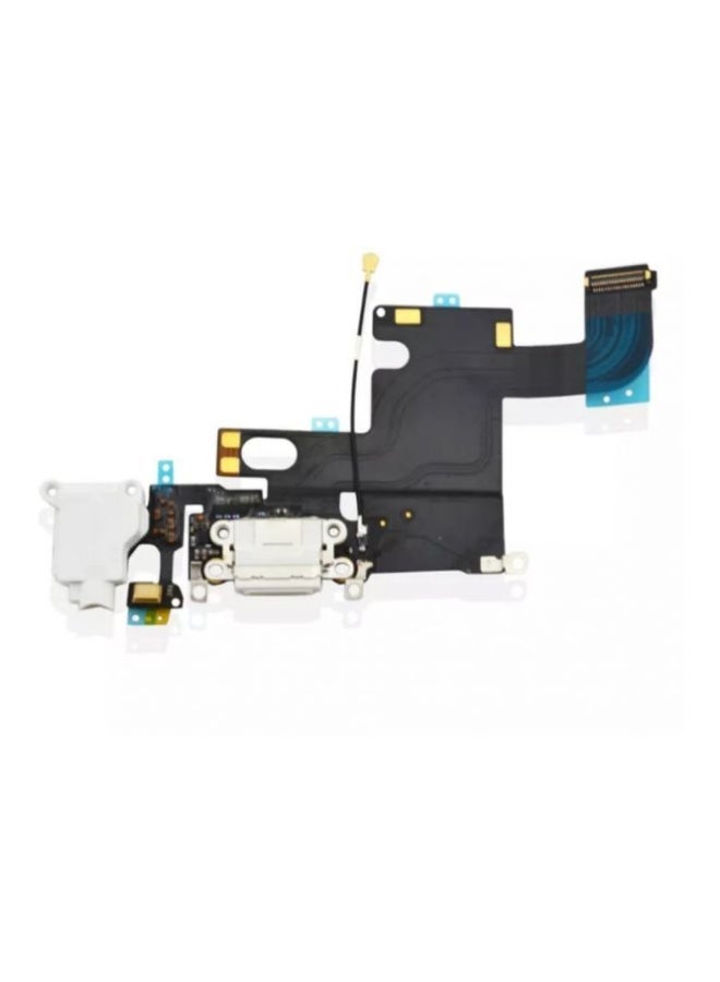 سي بي كابل موصل فليكس مطاطي بديل بمنفذ شحن USB لهاتف أبل آيفون 6 أسود/أزرق - Image 2