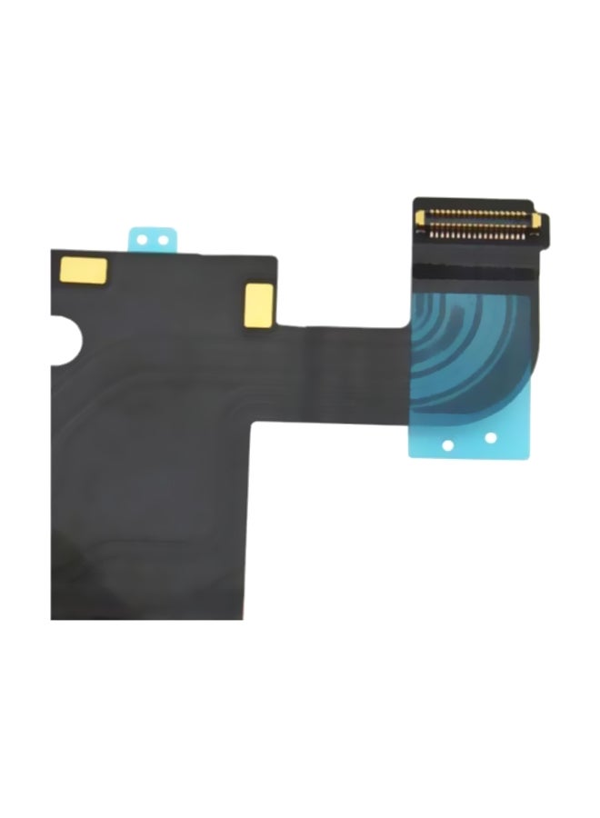 سي بي كابل موصل فليكس مطاطي بديل بمنفذ شحن USB لهاتف أبل آيفون 6 أسود/أزرق - Image 1