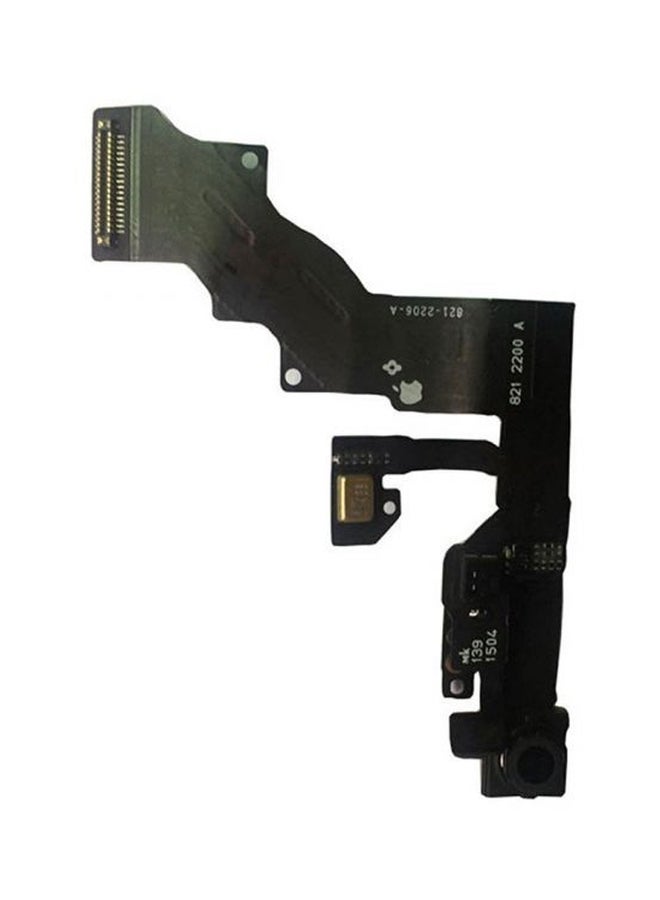 سي بي كابل فليكس شريطي بديل بضوء للكاميرا الأمامية لهاتف أبل آيفون 6s أسود - Image 2