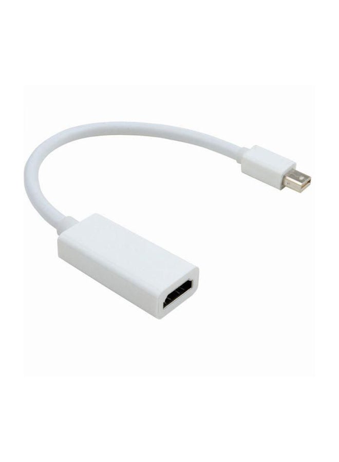 Mini Display Port Dp To Hdmi Adapter For Apple Macbook Pro Air Imac White  - Image 1