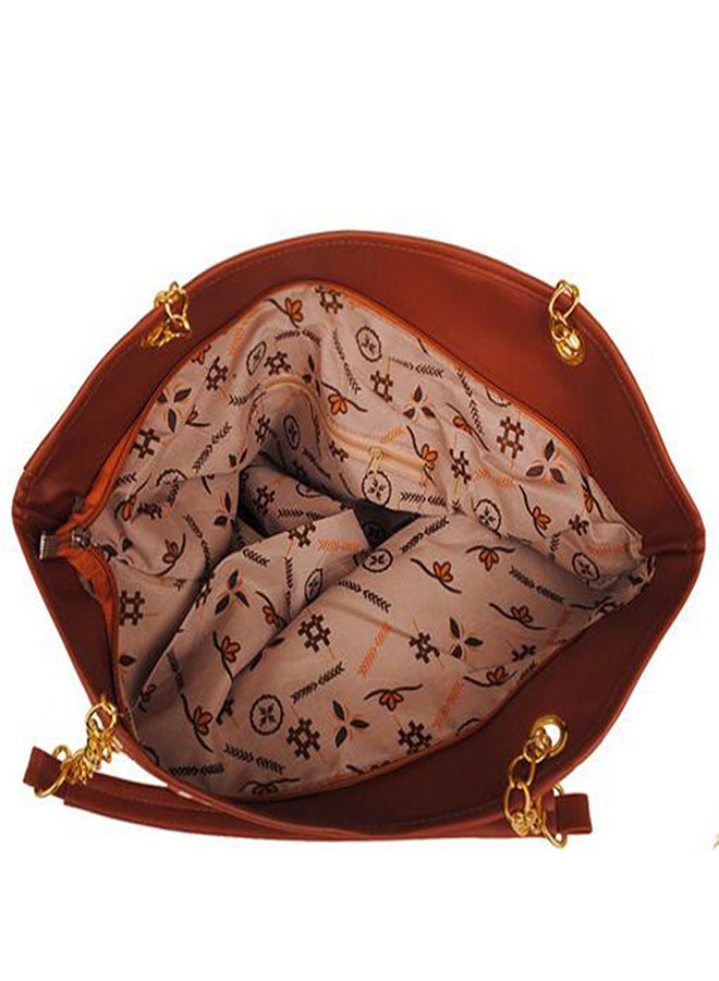Generic - Tassel Vertical Stripe Shoulder Bag Multicolour - Image 1