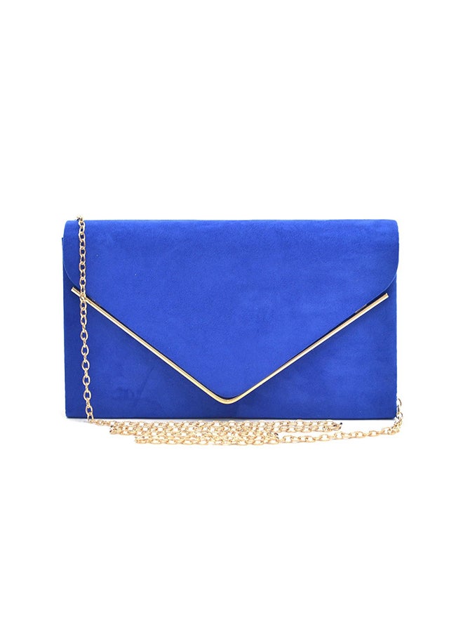 حقيبة يد صغيرة مناسبة للحفلات أزرق - Image 1