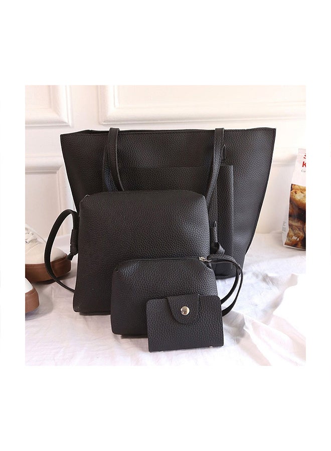 Generic - 4-Piece Fashion Handbag Set Black - Image 1