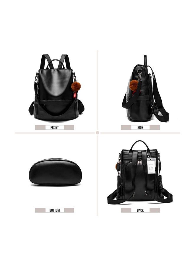 Generic - Anti-theft Casual Shoulder Backpack Black - Image 1