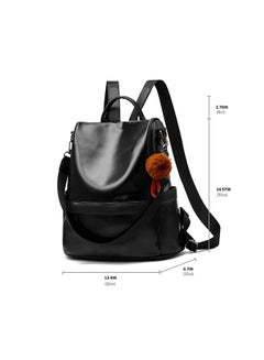 Generic Anti-theft Casual Shoulder Backpack Black  - Image 3