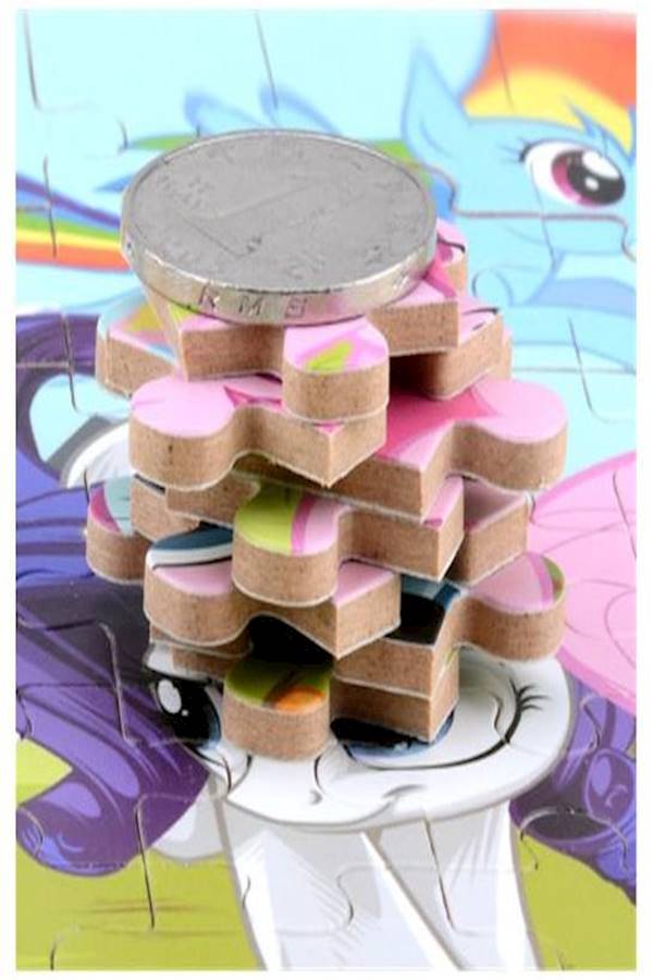 60-Piece My Little Pony Cartoon Jigsaw Puzzle Kit 13.5 x 23cm - Image 2