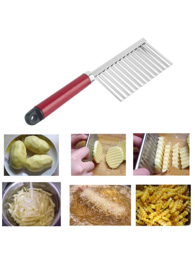 Sharpdo High Quality Fruit Cutter Silver 20x6cm - Image 4