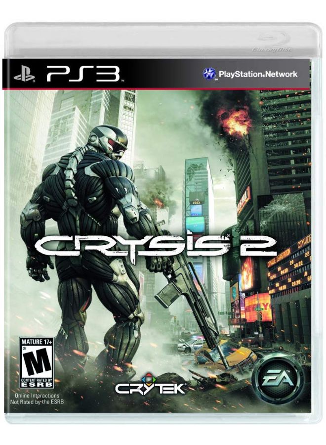 EA Crysis 2 - PlayStation 3 - action_shooter - playstation_3_ps3