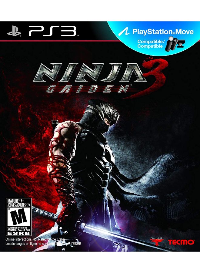 كوي تيكمو لعبة الفيديو 'Ninja Gaiden 3' - action_shooter - playstation_3_ps3 