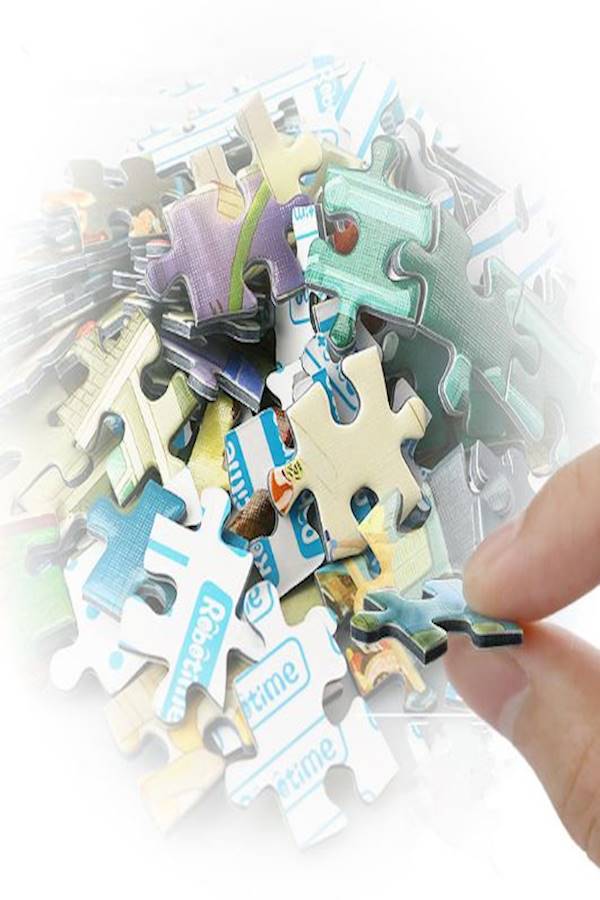 2D Child Adult Developmental Toys Plane Jigsaw Puzzle - Image 2
