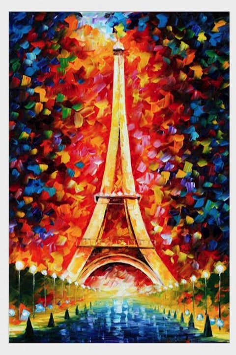 1000-Piece Eiffel Tower Pattern Jigsaw Puzzle
