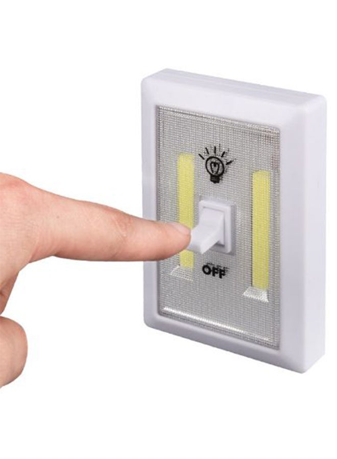Generic Mini COB LED Cordless Lamp Switch Wall Night Lights Battery Operated Kitchen Cabinet Garage Closet Camp Emergency Light Black 11.4 X 7.5 X 2cm  - Image 2