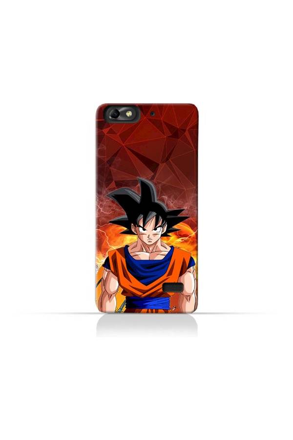 Generic - TPU Silicone Case with Dragon Ball Z Goku Design for Huawei Honor 4C Multi Color - Image 1