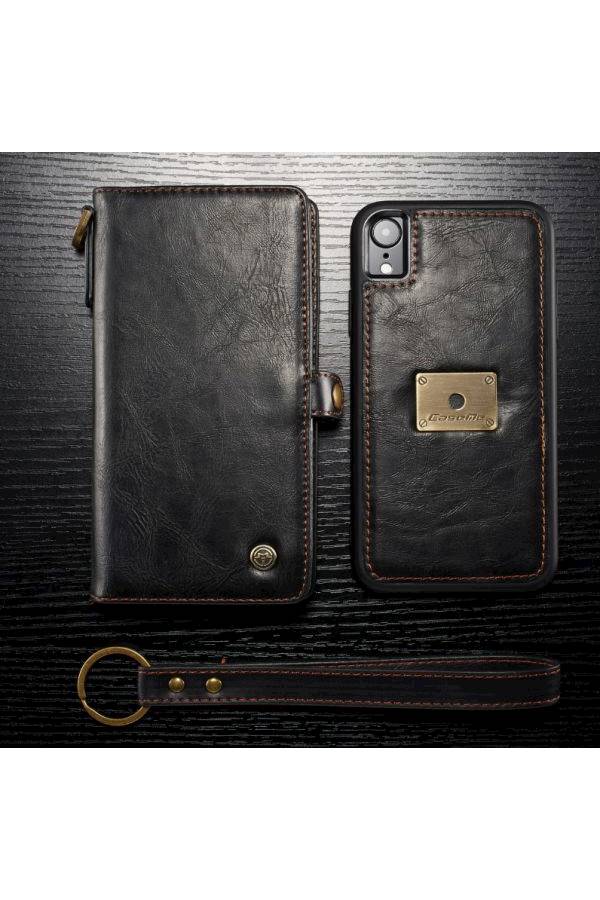 Protective Folio Case Cover For Apple iPhone XS Max Black - Image 2