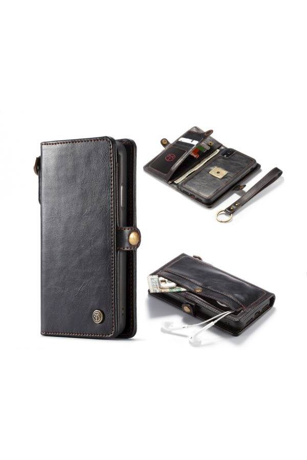 Protective Folio Case Cover For Apple iPhone XS Max Black - Image 1