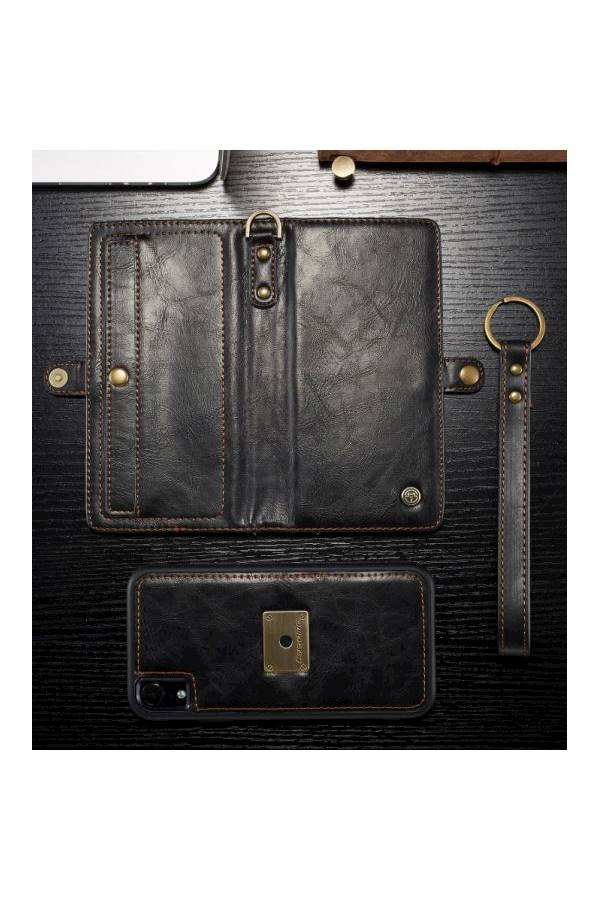 Protective Folio Case Cover For Apple iPhone XS Max Black - Image 3