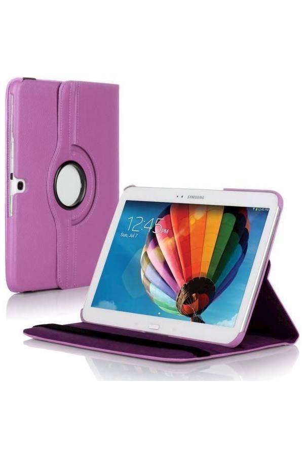 Protective Case Cover For Samsung Tab 3 10.1 Inch Purple - Image 2
