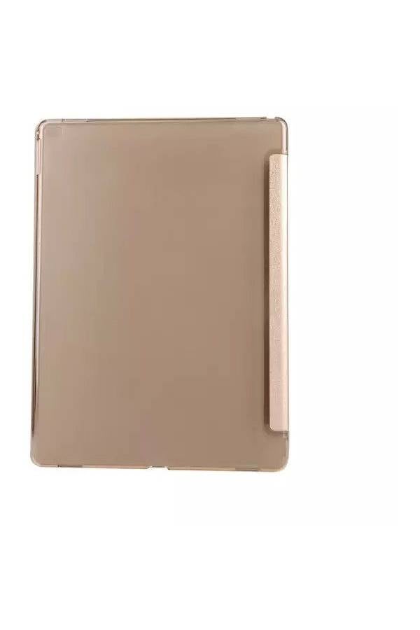 Folding Smart Leather Case Stand Magnetic Protector Back Hard Cover for iPad Pro 12.9 Gold - Image 1