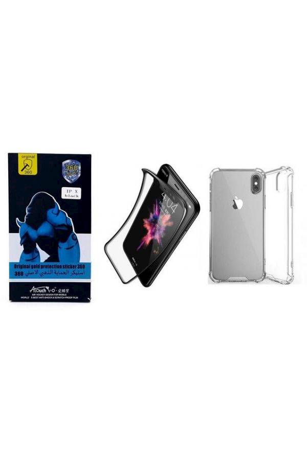 Protective Snap Case Cover For Apple iPhone X Clear - Image 2