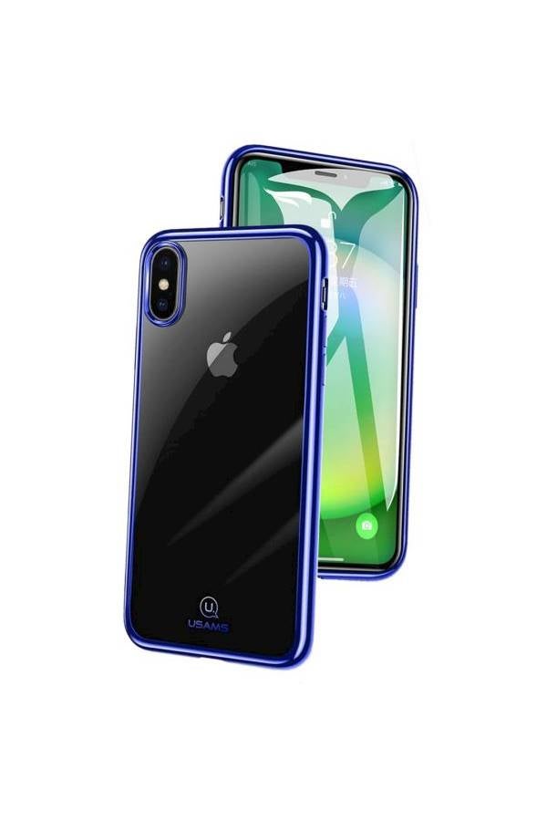 Usams Series For Apple Iphone Xs Max (6.5 Inch) Back Cover Case Blue - Image 1