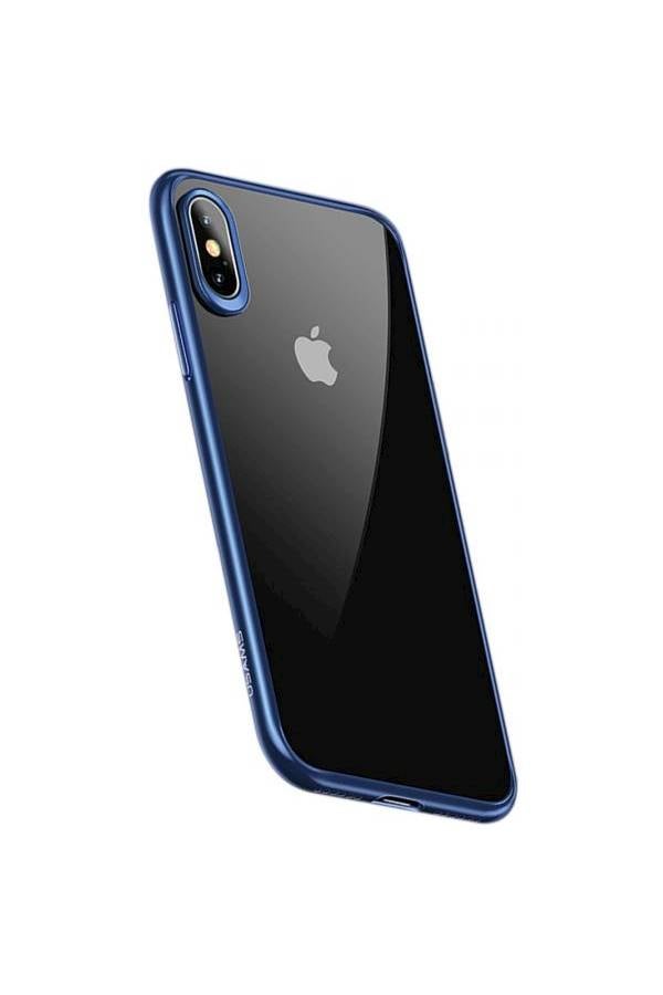 Usams Series For Apple Iphone Xs Max (6.5 Inch) Back Cover Case Blue - Image 2
