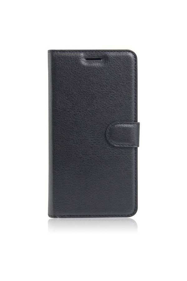 Generic - Leather Case Cover For Apple iPhone 7 Black - Image 1