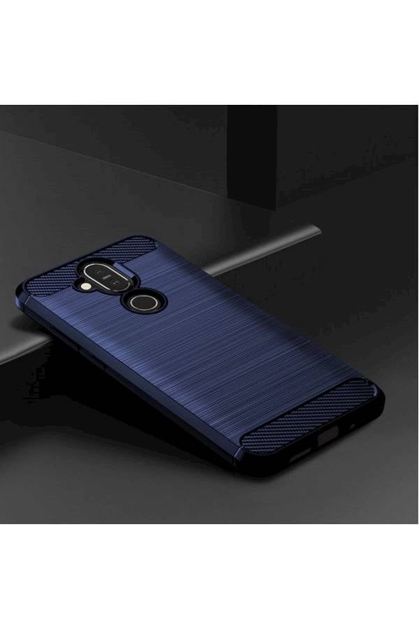 Generic - Protective Case Cover For Nokia 8.1 Blue/Black - Image 1