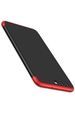 Huawei P10 plus Case 360 Degree Protection 3 in 1 Slim Cover Adamark Shockproof Shell Full Body Coverage Protection Protective Case For Huawei P10 plus Red