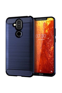 Protective Case Cover For Nokia 8.1 Blue/Black