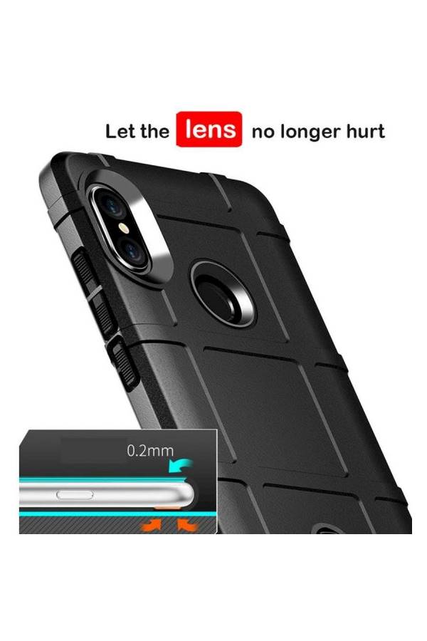 Generic - Protective Case Cover For Xiaomi Mi Note 5 Ai Edition/Mi Note 5 Pro Black - Image 1