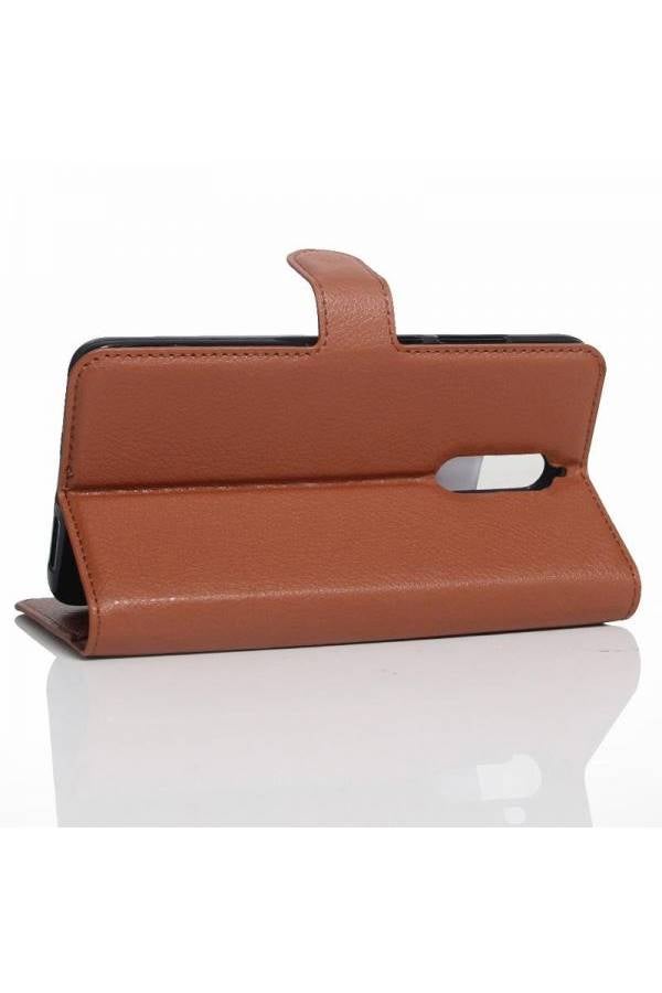 PU Leather Wallet Stand Card Flip Case Cover For Huawei Mate 9 Pro Brown  - Image 5