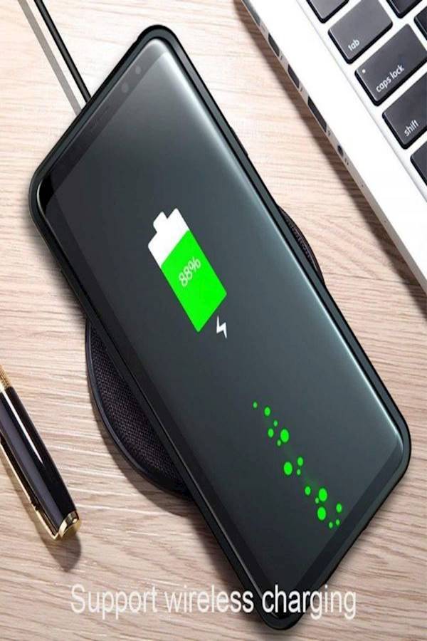 JBQ Protective Flip Cover For Samsung Galaxy S9 Black/Clear - Image 5