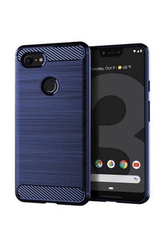 Silicon Back Case Cover For Google Pixel 3 XL Blue