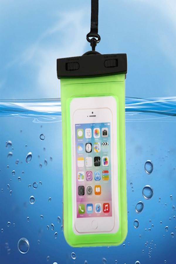 Universal Waterproof Pouch Green/Black - Image 3