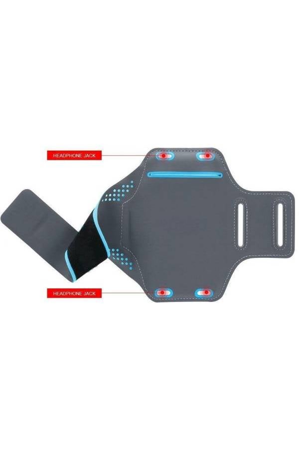 Outdoor Running Jogging Sport Gym Armband Case Cover Holder for Apple iPhone 8 Plus 5.5 Inch Blue  - Image 5
