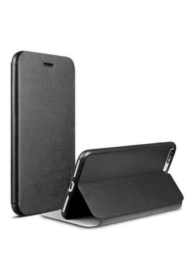 إكس ليفيل غطاء حماية قلاب من الجلد لهاتف أبل آيفون 8 بلس