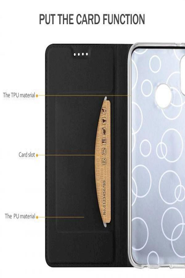Generic - Flip Case Cover For  Huawei Nova 3E / Huawei P20 Lite Black - Image 1