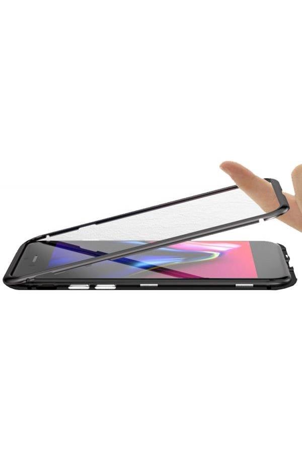 360 Degree Magnetic Case Cover For Samsung Galaxy Note 8 Black - Image 4