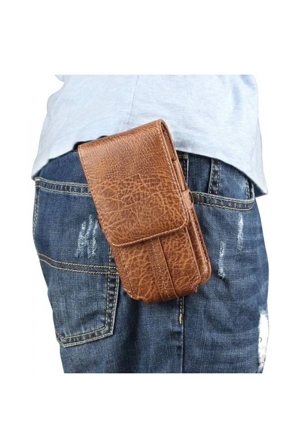 Protective Holster Case Cover For Samsung  S9 Plus Brown - Image 2