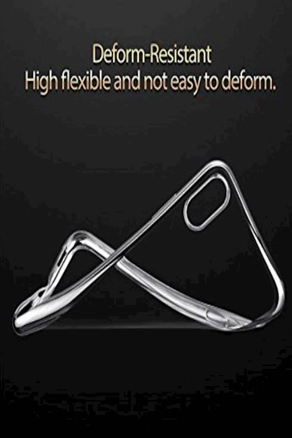 TPU Case Cover For Apple iPhone X Grey - Image 2